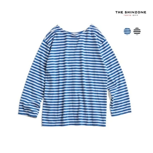 Shinzone(シンゾーン)のシュッシュ様THE SHINZONE   MARINE BORDER TEE  レディースのトップス(Tシャツ(長袖/七分))の商品写真