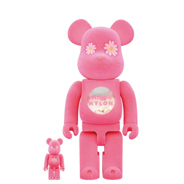 BE@RBRICK atmos × NYLON JAPAN100％ & 400％フィギュア