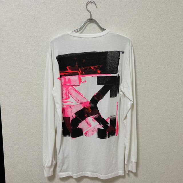 新作お買い得 OFF-WHITE - off-white ロンT ホワイトXLサイズの通販 by