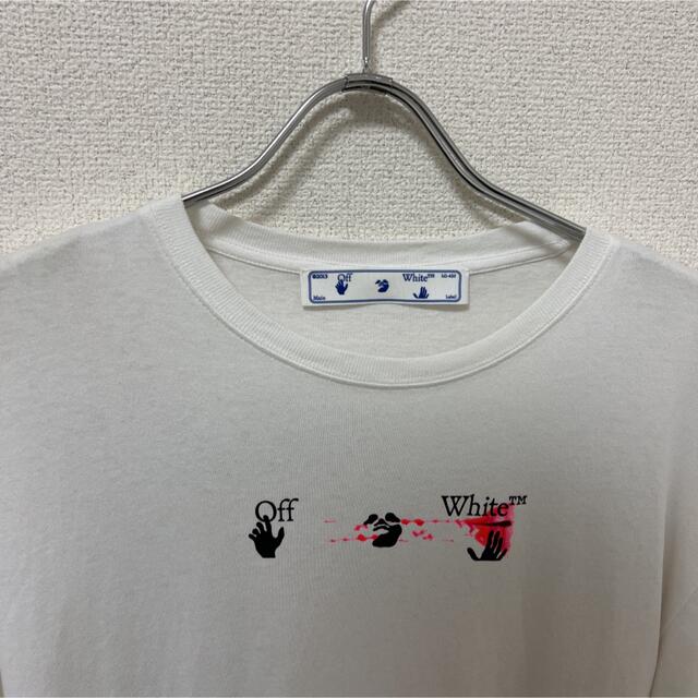 新作お買い得 OFF-WHITE - off-white ロンT ホワイトXLサイズの通販 by