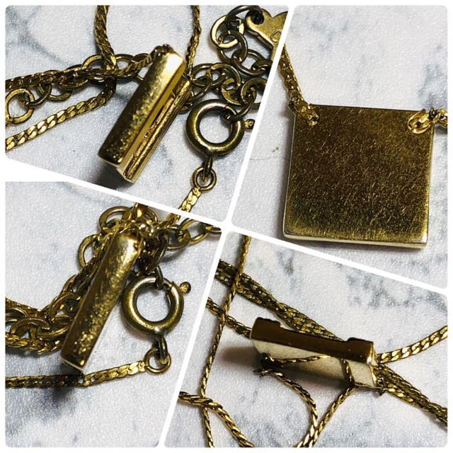 Christian Dior ゴールド ネックレス キヘイチェーン