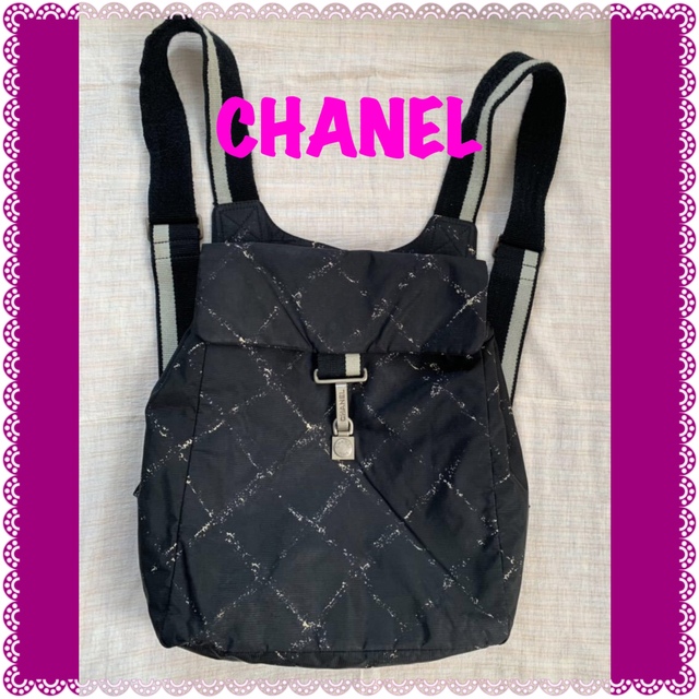 CHANEL(シャネル)の専用❤︎CHANEL リュック❤︎CHANEL トラベルライン　リュック レディースのバッグ(リュック/バックパック)の商品写真