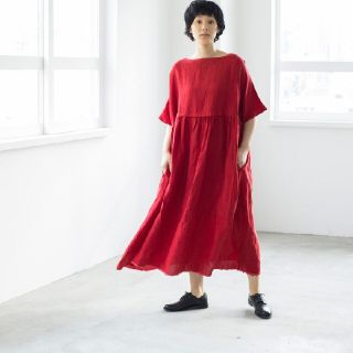 ネストローブ(nest Robe)の【ロクちゃん様専用】Meilleur favori ウエスト切替ワンピース(ロングワンピース/マキシワンピース)