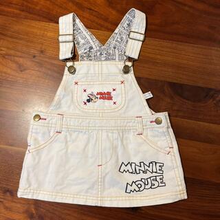 ディズニー(Disney)のkuma様限定　ミニーちゃん　ジャンパースカート　90センチ(ワンピース)