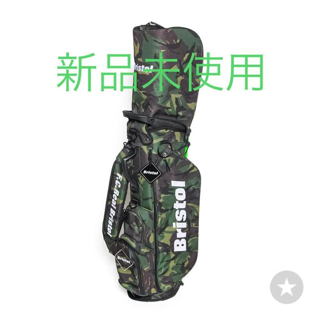 F.C.R.B.(エフシーアールビー)のFCRB GOLF BAG BLACK ゴルフバッグ カーキ スポーツ/アウトドアのゴルフ(バッグ)の商品写真