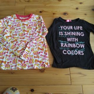 ビッツ(Bit'z)の長袖 Tシャツ 2枚セット 120 女の子(Tシャツ/カットソー)