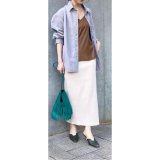 ノーブル(Noble)のnobleのFoggy color Denim オーバーシャツ(その他)