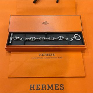 エルメス(Hermes)の【確実正規品】HERMES エルメス シェーヌダンクル GM 13コマ(ブレスレット)