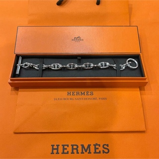 エルメス(Hermes)の【確実正規品】HERMES エルメス シェーヌダンクル GM 13コマ(ブレスレット)