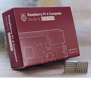 新品未使用 Rasspberry Pi4 ModlB 8GB ヒートシンク付の通販 by nao's ...