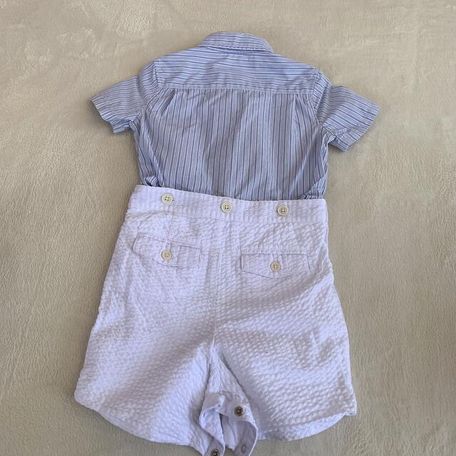 Ralph Lauren(ラルフローレン)の美品　ラルフローレン　18month ロンパース キッズ/ベビー/マタニティのベビー服(~85cm)(カバーオール)の商品写真