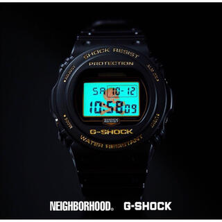 ジーショック(G-SHOCK)のNEIGHBORHOOD G-SHOCK DW-5750 wtaps 時計(腕時計(デジタル))