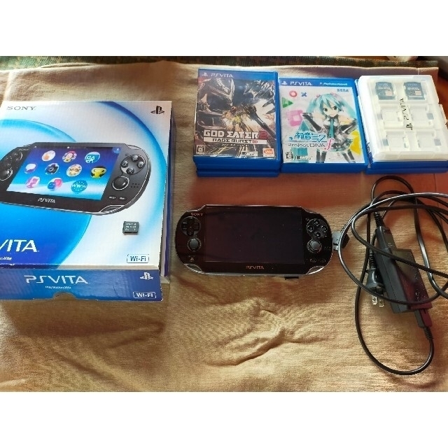 史上一番安い PlayStation Vita PCH-1000 + ソフト PlayStationVITA - 携帯用ゲーム機本体 -  allout.be