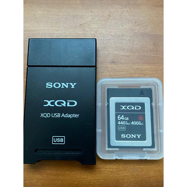 SONY XQD 32GBとLexar XQDカードリーダーのセット