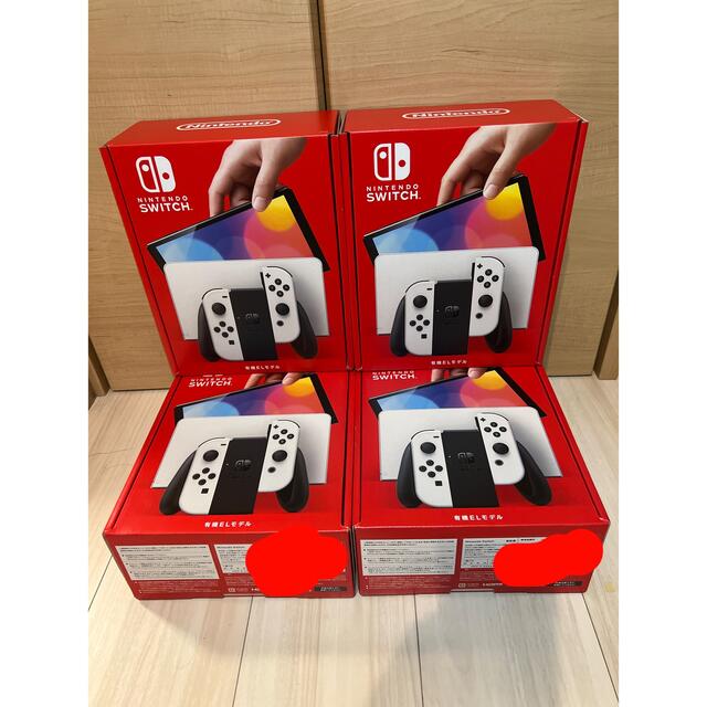 新品　スイッチ　Switch　有機el　ホワイト　白　本体　レシート　店舗印　有