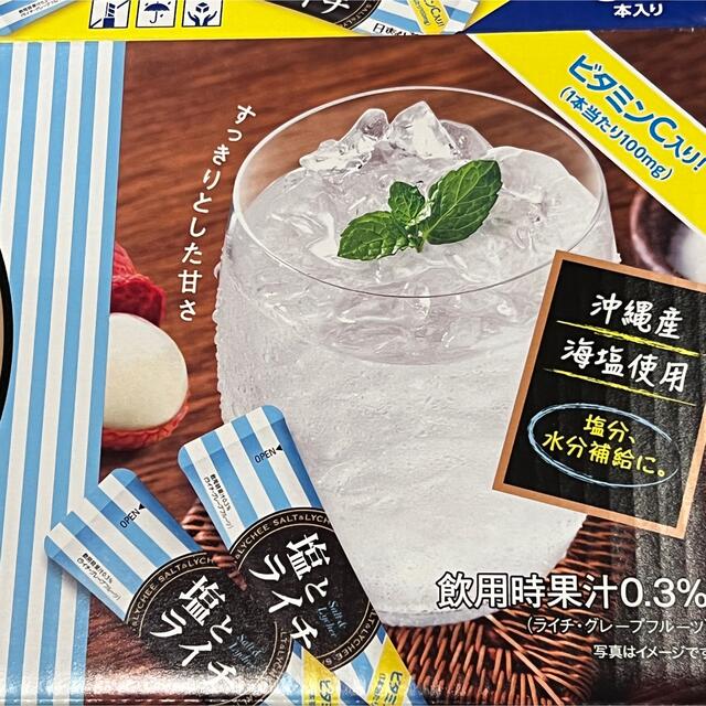 日東紅茶　塩とライチ　スティックタイプ 10本 食品/飲料/酒の食品/飲料/酒 その他(その他)の商品写真