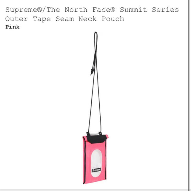 Supreme(シュプリーム)のsupreme the north face neck pouch メンズのファッション小物(コインケース/小銭入れ)の商品写真