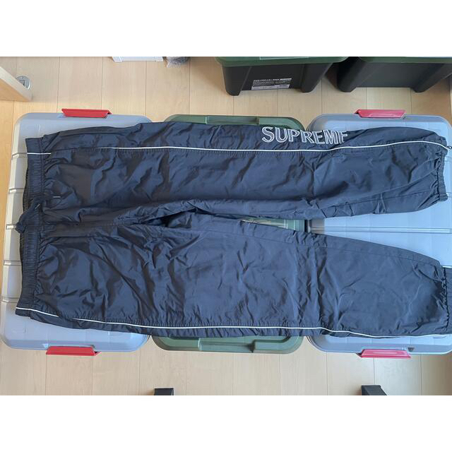 supreme Striped Logo Warm Up Pant 17ss