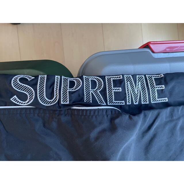 supreme Striped Logo Warm Up Pant 17ss