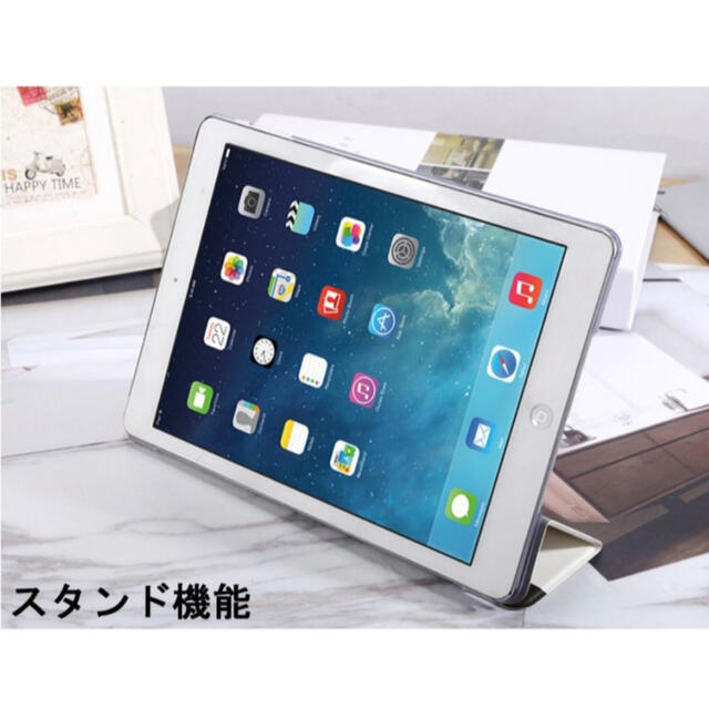 キュートなipad カバー ケース＋強化ガラスフィルム スマホ/家電/カメラのスマホアクセサリー(iPadケース)の商品写真