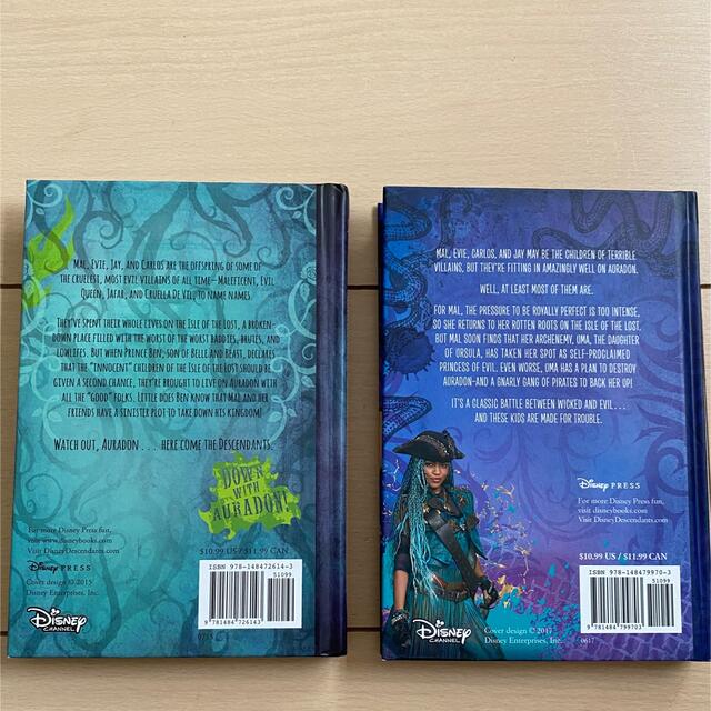 Disney - 洋書 ディセンダント Descendants 1&2 Junior Novel の Disney - 洋書 ディセンダント Descendants 1&2 Junior Novel の