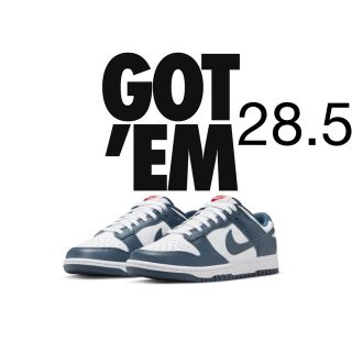 ナイキ(NIKE)のNike Dunk Low Retro Valerian Blue ダンクロー(スニーカー)