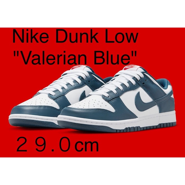 NIKE ダンク LOW ヴァレリアンブルー　29.0cm 新品・未使用品