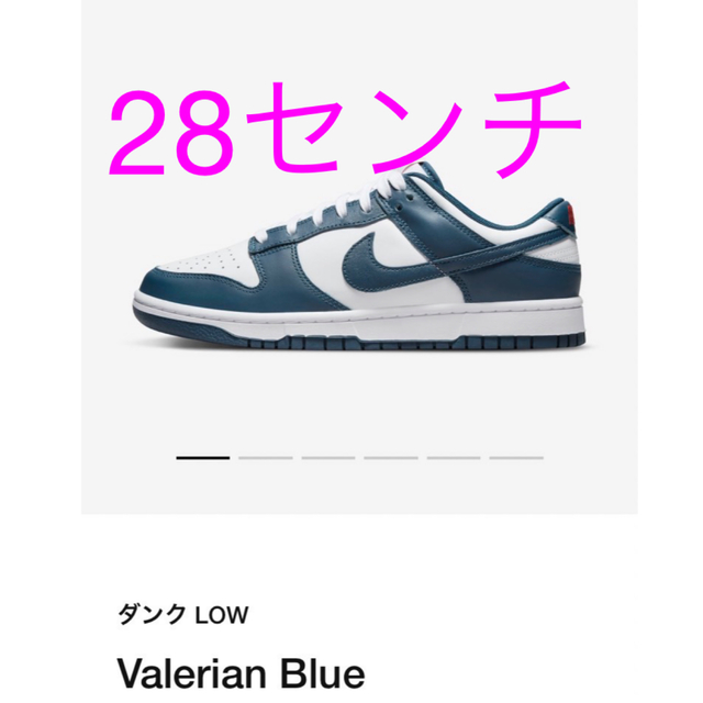 Nike Dunk Low "Valerian Blue" 28cm