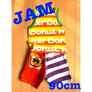 ジャム(JAM)の【JAM】タンクトップ&ハーフパンツセット(90cm)(Tシャツ/カットソー)