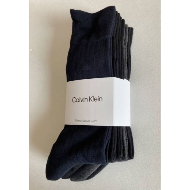 Calvin Klein カルバンクライン メンズ 靴下 5足組 ソックス メンズのレッグウェア(ソックス)の商品写真