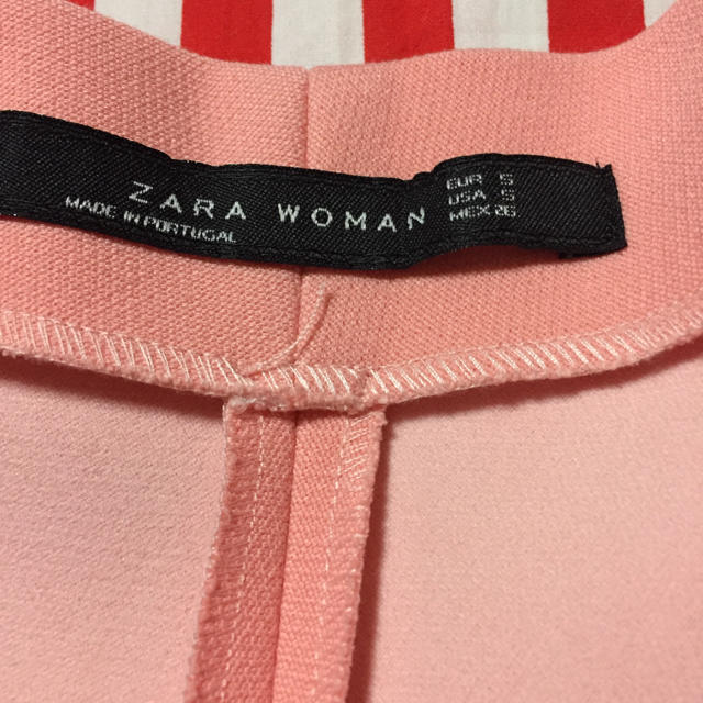 ZARA(ザラ)のZARA ピンク フレアスカート 膝丈 S レディースのスカート(ひざ丈スカート)の商品写真