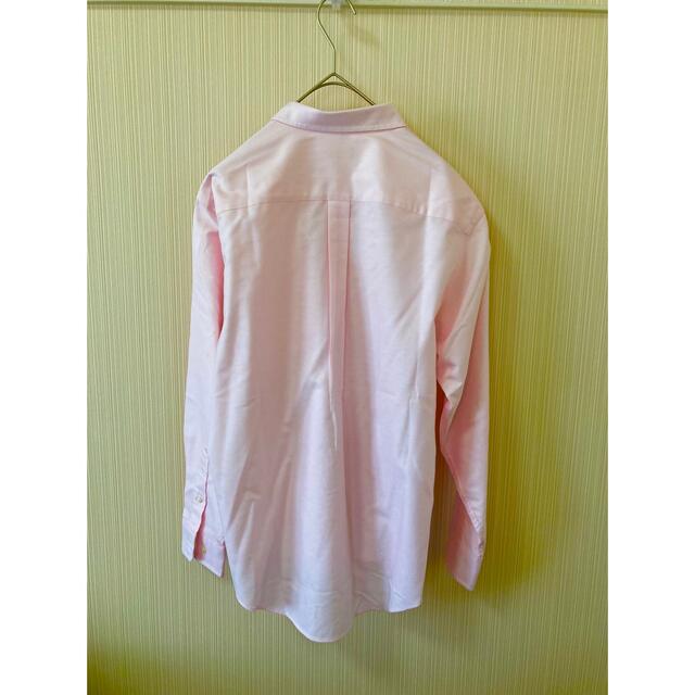 ボタンダウンワイシャツ　ピンク　メンズ　S メンズのトップス(シャツ)の商品写真