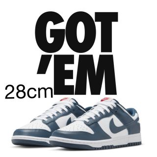 ナイキ(NIKE)のダンク LOW レトロ メンズシューズ Valerian Blue 28cm(スニーカー)