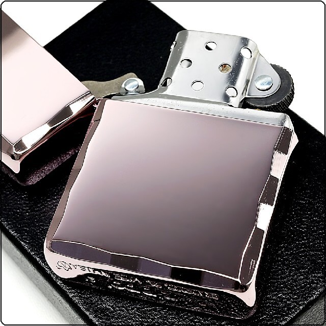 ZIPPO(ジッポー)の『送料無料』ZIPPO◇アーマーシャインレイカット 両面◇イオンピンク◇ジッポ メンズのファッション小物(タバコグッズ)の商品写真