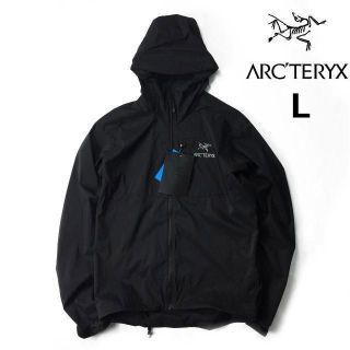 アークテリクス(ARC'TERYX)のアークテリクス Squamish ナイロンパーカー(L)黒 201112(ナイロンジャケット)