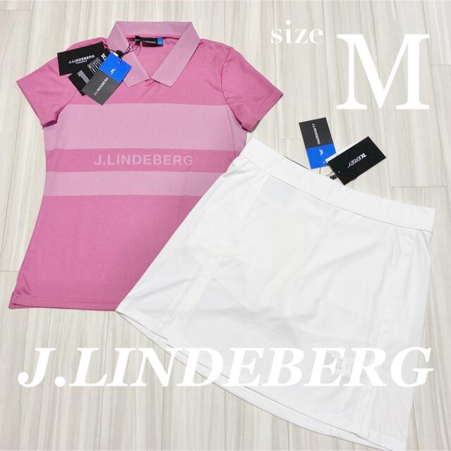 ジェイリンドバーグ ゴルフ ポロシャツ スカート 上下セット jリンドバーグ