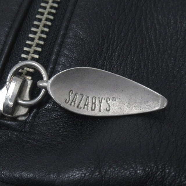 SAZABY(サザビー)のサザビー SAZABY レザー ミニ リュック バックパック バッグ 黒  レディースのバッグ(リュック/バックパック)の商品写真