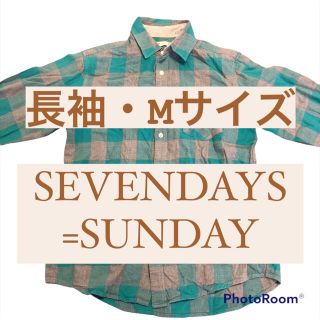 セブンデイズサンデイ(SEVENDAYS=SUNDAY)のチェックシャツ・チェック柄長袖シャツ・SEVENDAYS=SUNDAY (シャツ/ブラウス(長袖/七分))