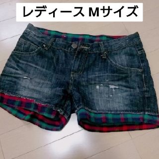 デニムショートパンツ Mサイズ(ショートパンツ)