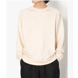 コモリ(COMOLI)のCOMOLI / コットンシルク　長袖クルー(Tシャツ/カットソー(七分/長袖))