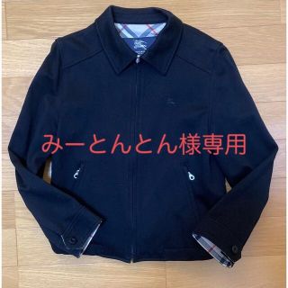 バーバリー(BURBERRY)のバーバリー　黒ジャケット　130センチ(ジャケット/上着)