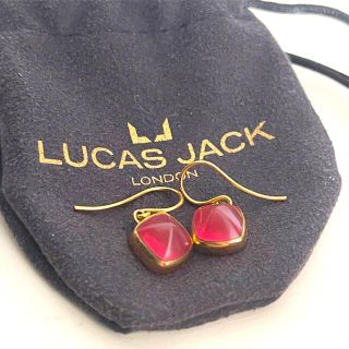 トゥモローランド(TOMORROWLAND)のルーカス・ジャック　LUCAS JACK  スクエアモチーフ ピアス(ピアス)