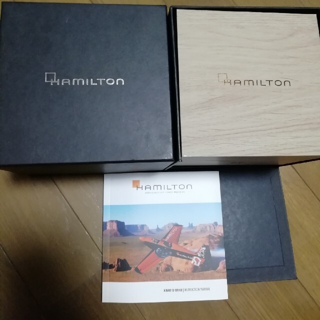 Hamilton(ハミルトン)のハミルトン　HAMILTON　KHAKI　X-WIND　箱、説明書 メンズの時計(腕時計(アナログ))の商品写真