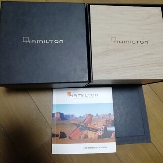 ハミルトン(Hamilton)のハミルトン　HAMILTON　KHAKI　X-WIND　箱、説明書(腕時計(アナログ))