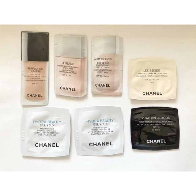 CHANEL(シャネル)のCHANEL 化粧品 サンプル7点セット コスメ/美容のキット/セット(サンプル/トライアルキット)の商品写真