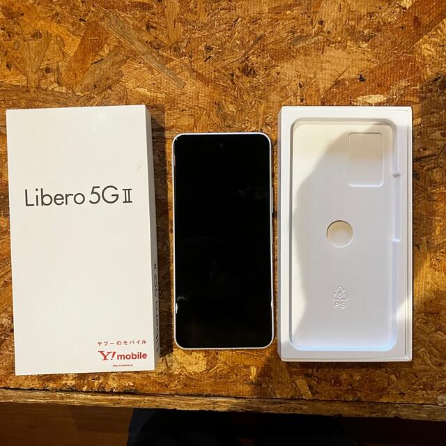 ANDROID(アンドロイド)のLibero 5G Ⅱ SIMフリー 極美品　ホワイト スマホ/家電/カメラのスマートフォン/携帯電話(スマートフォン本体)の商品写真