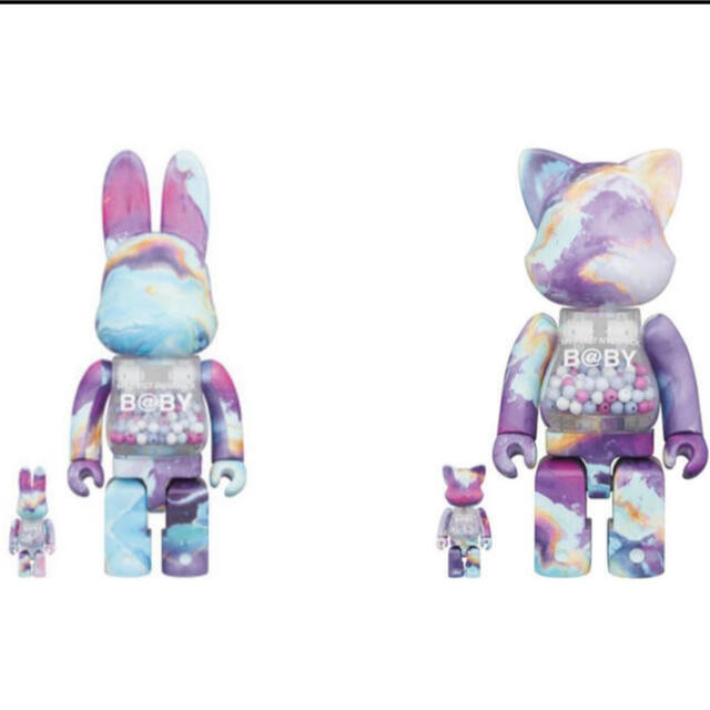 最高 BE@RBRICK ベアブリック R@BBRICK NY@BRICK MARBLE MYFIRST