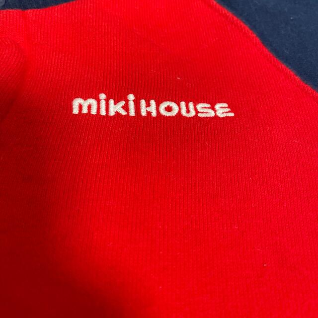 mikihouse(ミキハウス)のミキハウス　長袖ロンパース　90 キッズ/ベビー/マタニティのキッズ服男の子用(90cm~)(その他)の商品写真