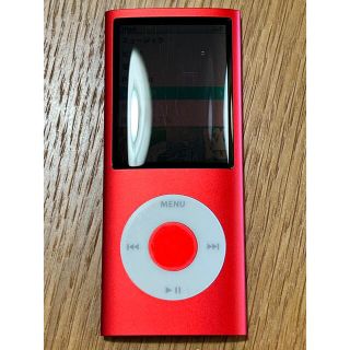 アイポッド(iPod)のiPod nano 第4世代 16GB RED(ポータブルプレーヤー)