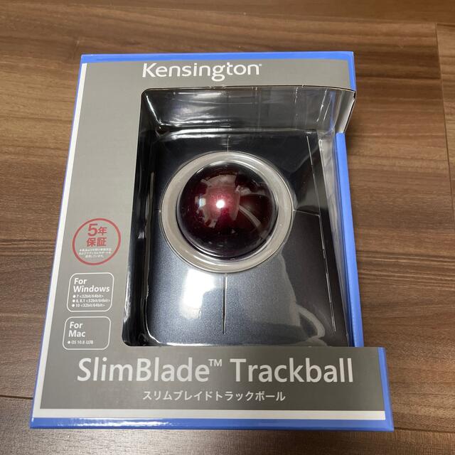 【美品】ケンジントン　SlimBlade Trackball トラックボール スマホ/家電/カメラのPC/タブレット(PC周辺機器)の商品写真